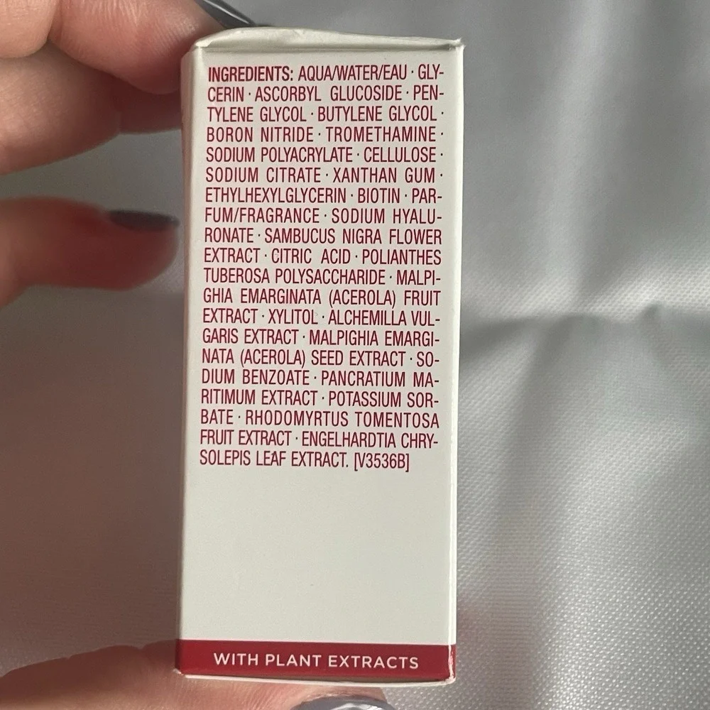 Clarins Paris Bright Plus Advanced Brightening Serum Trial Size 7 mL 0.2 Oz